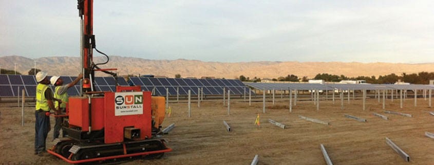 services, ground mounted solar systems, solar installation, fence installation, sunstall, sunstaller, sunstallation, solar pile driving, single axis tracker installation, fixed tilt rack installation, solar installer, licensed solar installer, commercial solar installer, utility solar installer
